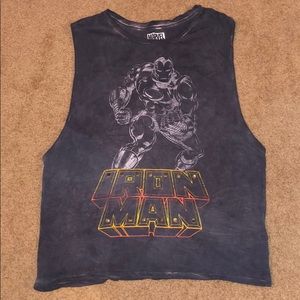 Marvel’s Iron Man Muscle Tank Top